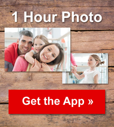 Pick up your prints in 1 Hour with our 1 Hour Photo App