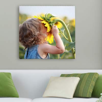 Add your picture to canvas, framed canvas and easel back canvas for your home