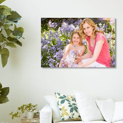 Add your picture to canvas, framed canvas and easel back canvas for your home