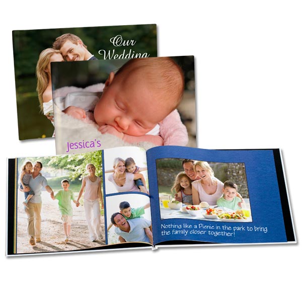 Hard Cover Photo Books with Personalized Glossy Photo Covers