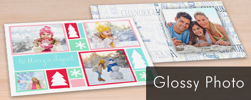 Glossy Photo Cards for any occasion