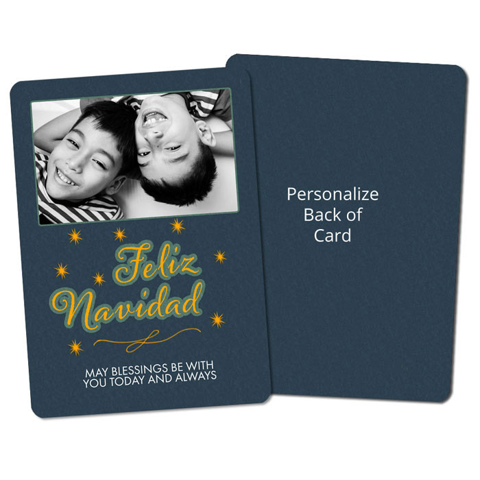 Rounded corner 5x7 stock cards with double sided printing