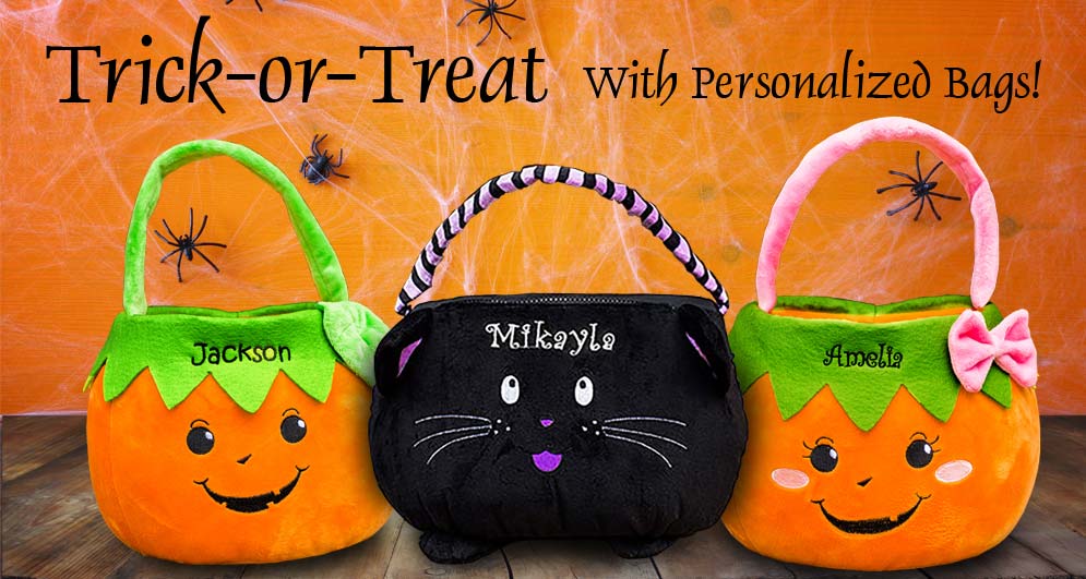 Add a personal touch to your Halloween with custom Halloween bags for kids