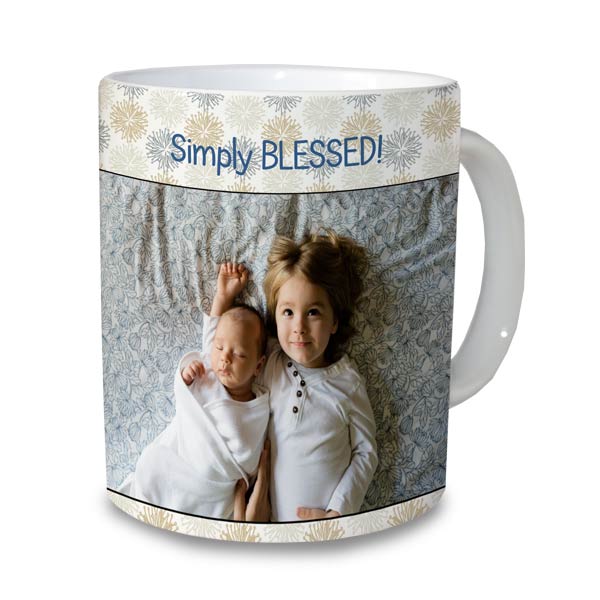 Create your own photo mug and enjoy a memory each morning