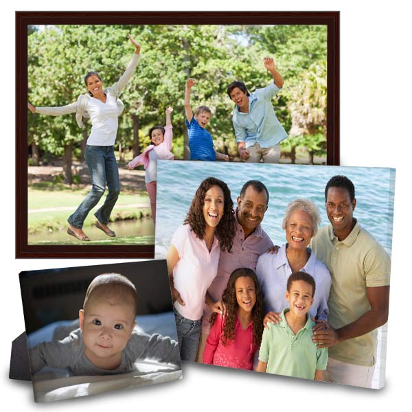 Fill your space with precious photo memories, choose from many wall decor options