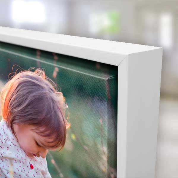 Elegantly display any photo with our floating framed canvas prints.
