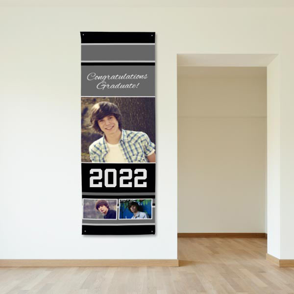 Custom graduation and party banners make a great touch for any event