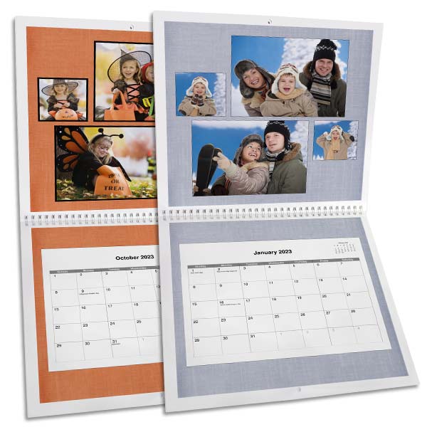Create a beautiful calendar using your own photos with MyPix2 2023 Picture Calendars