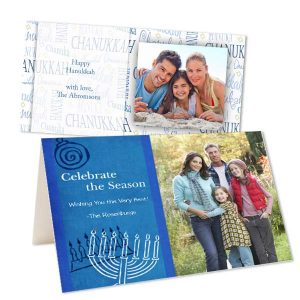 Create your own Hanukkah cards with MyPix2 custom greeting cards