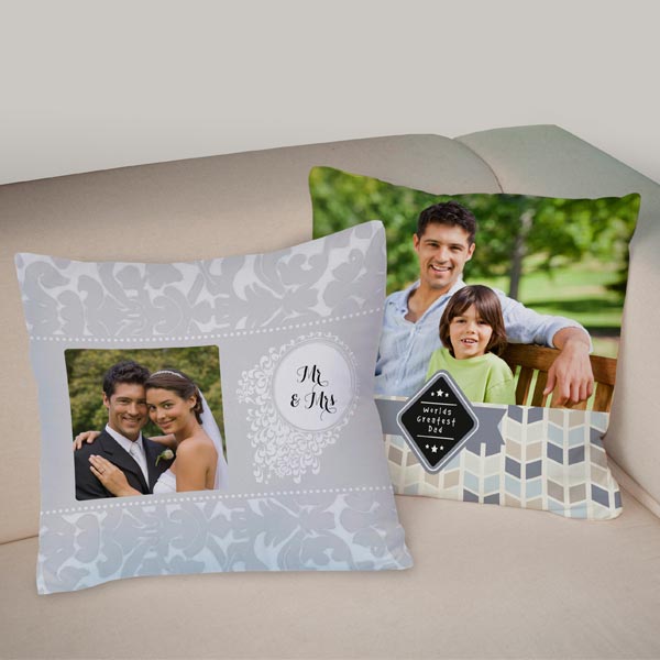 Create your own decor with custom photo pillows from MyPix2