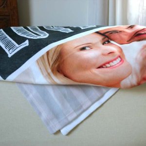 Warm up to a nice memory with photo personalized blankets from MyPix2