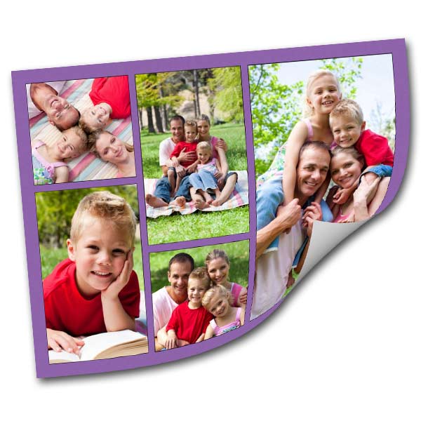 Create a photo collage that can peel and re-stick to any surface with MyPix2