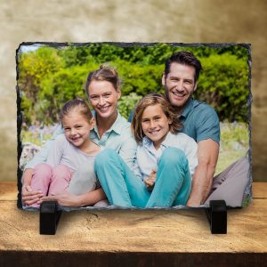 Create photo art for your home, print your picture on stone with photo slates