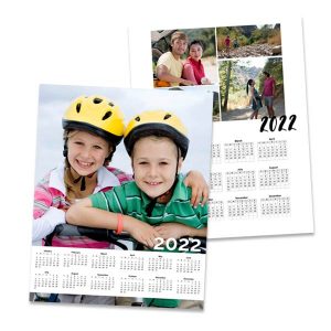 Create a single page calendar to view your favorite photos and stay ahead of your schedule!