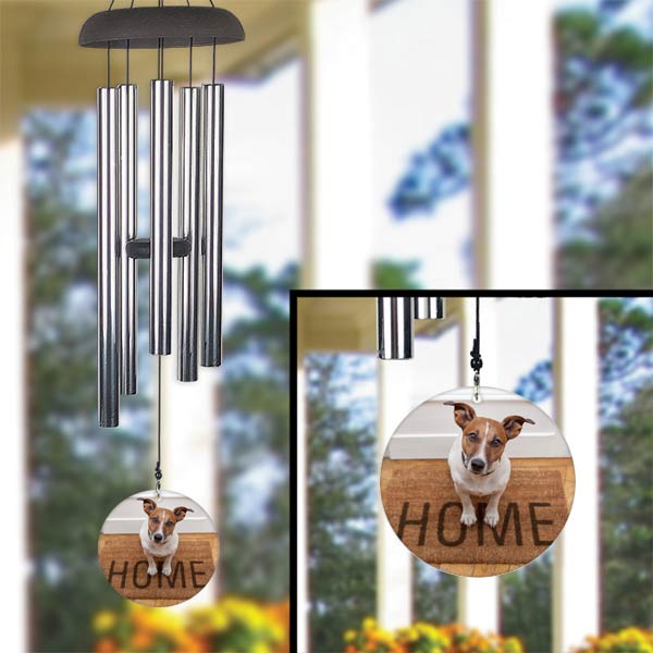Add a memory to your outside space with custom wind chimes