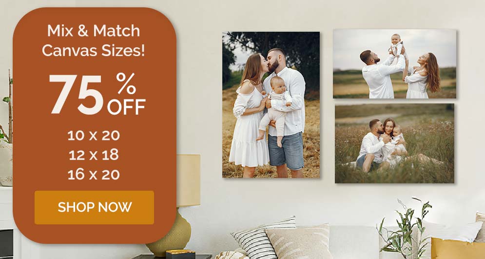 Save on Canvas prints for the Holiday, Canvas on Sale